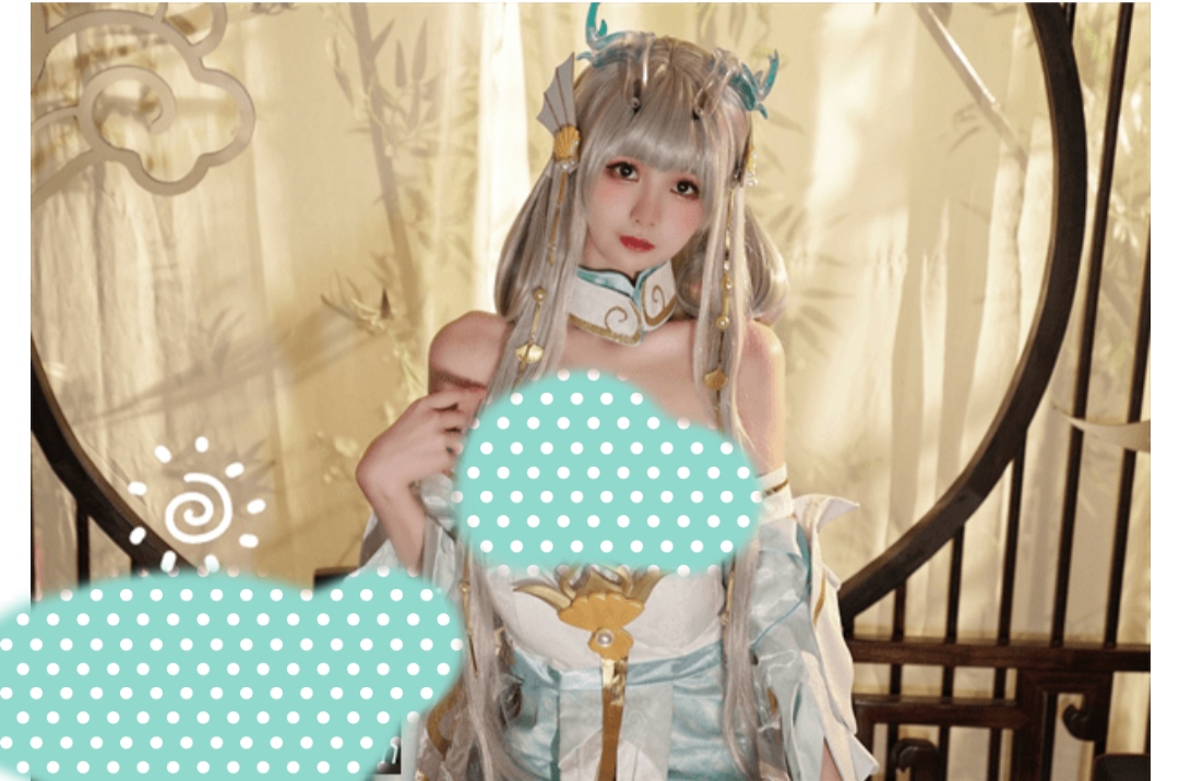 [cos/度盘] r18 Cosplay 橙子喵酱-西施游龙清影 64P (100MB)-ACG Fun资源站