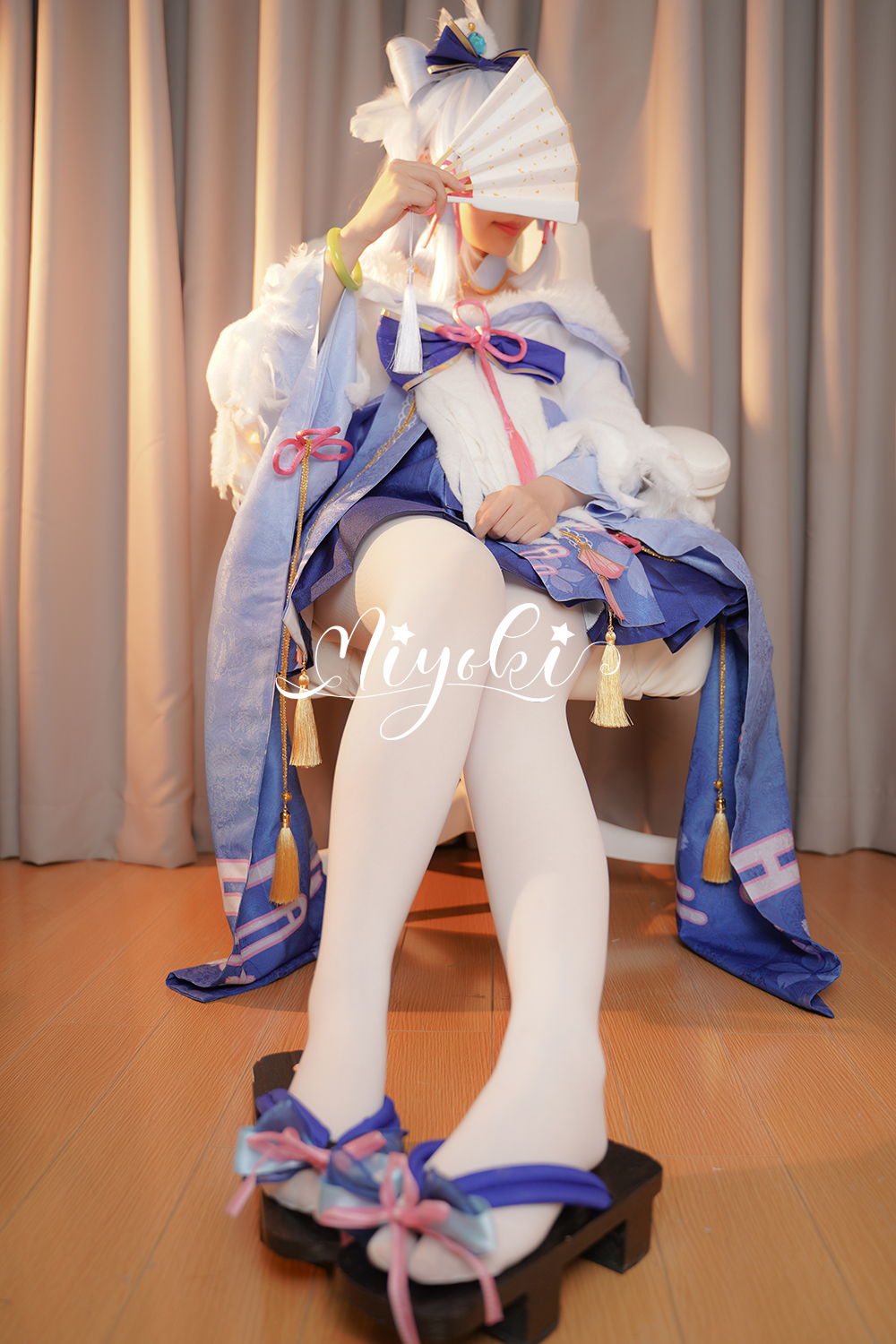 [cosplay][视频] 原神铃木美咲美脚的赐福 神里绫华 白鹭樱华-ACG Fun资源站